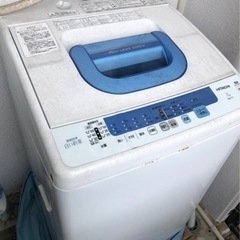 取引決まりました。洗濯機　0円