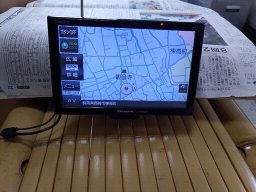 パナソニックポータブルナビの出品です。