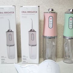 未使用☆2個 口腔洗浄機 ORAL IRRIGATOR 口臭ケア...