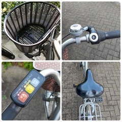 格安の中古電動アシスト付自転車です！