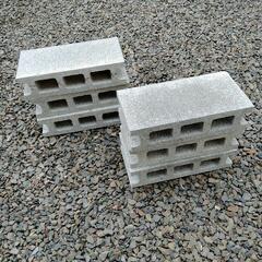 コンクリートブロック　６個　100×190×390