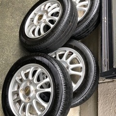 軽自動車用アルミホイールタイヤ 165/65R 13インチ
