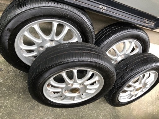 軽自動車用アルミホイールタイヤ 165/65R 13インチ