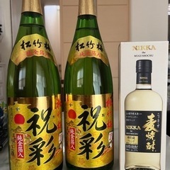 日本酒と麦焼酎