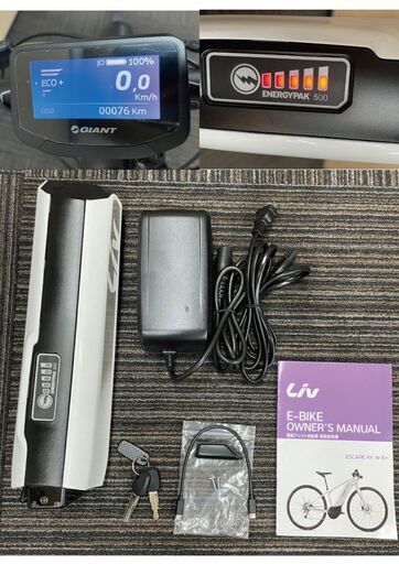 売約済！GIANT ESCAPE 注文 RX W-E+ サイズXXS 電動アシスト自転車 