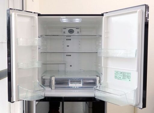 北海道 千歳市/恵庭市 動作品 日立/HITACHI 6ドア冷凍冷蔵庫 R-M6200D