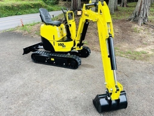 YANMAR☆ヤンマー☆VIO10-2A☆717Hr☆配管付き☆可変ゲージ☆1
