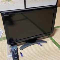 SHARP AQUOS 液晶テレビ 20V