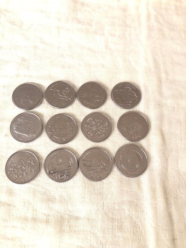 1999年 1〜12月 Canada 25セントコイン