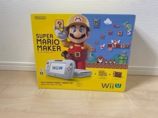 wiiu スーパーマリオメーカー　中古　本体