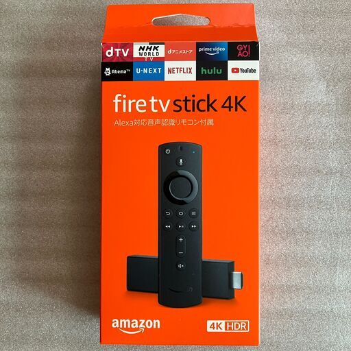 Amazon Fire TV Stick 4K（Alexa対応音声認識リモコン付属） www