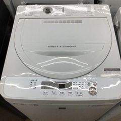 #I-81【ご来店頂ける方限定】SHARPの4、5Kg洗濯機です