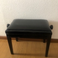 ピアノ椅子　ブラック