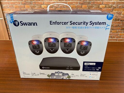 【店頭引き取り限定】Swann エンフォーサーセキュリティシステム SWDVK-446804SL