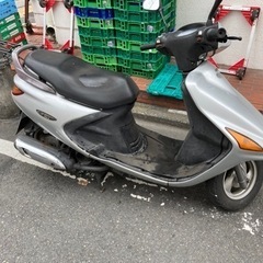 シグナスsi125 使用中