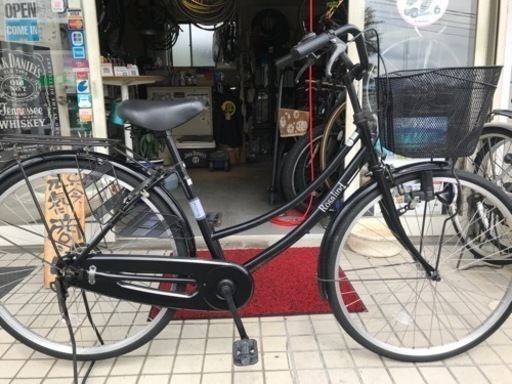 ロザリンド 黒のママチャリ 整備済みの中古です