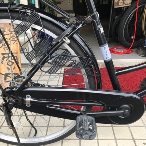 ロザリンド 黒のママチャリ 整備済みの中古です