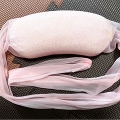 着物の帯枕　ピンク