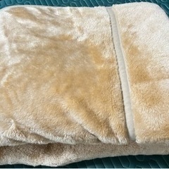 【取引中】イオンTOPVALU 軽量毛布　シングルロング