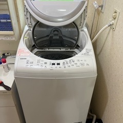 これ以上は無理で限界‼️乾燥機6kg付、東芝の洗濯機8kg‼️です。