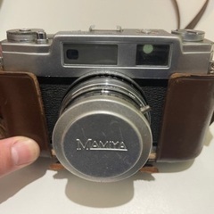 【処分　値下げ】古いカメラ・MAMIYA アンティーク　インテリア