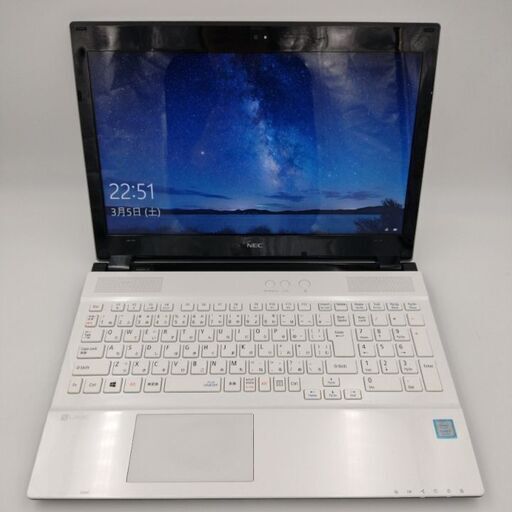 2017年モデル　NEC 　第7世代Core i7搭載 メモリ8G 大容量SSD480G　CD/DVD webカメラ　テンキー Wifi対応 #15028AD