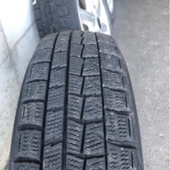 冬タイヤ　14インチ　4本　DUNLOP