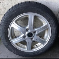 冬タイヤ　14インチ　4本　DUNLOP