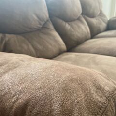 Ashley 3人掛けリクライニングソファー（極美品）