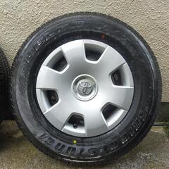 【ご相談終了】【29000円】本州送料込　ハイエース　純正15インチホイール＋新品ブリジストンタイヤ4本セット　195/80/R15　室内保管品　美品