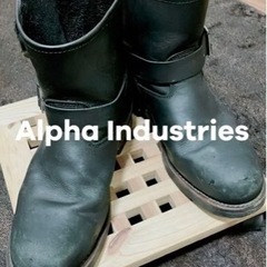 【26センチ】Alpha Industries エンジニアブーツ...