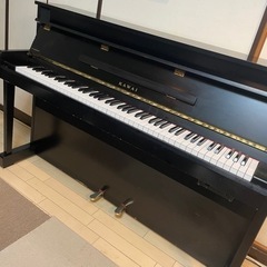 値下げ【出品は今月20日まで】KAWAI アップライトピアノ形 ...