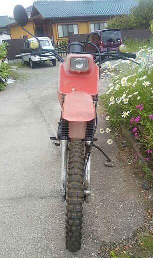 ホンダ XR200R 正規軽二輪書類付き 納屋物蔵出し 軽メンテ済み実