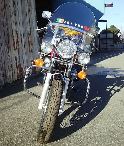 モトグッチ Ｎｅｖａｄａ７５０ ie classic 歴代ネバダの中でも一番クラシックフィールな ネロ・グッツィをハーレー風にフルカスタム