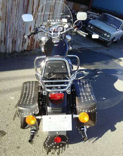 モトグッチ Ｎｅｖａｄａ７５０ ie classic 歴代ネバダの中でも一番クラシックフィールな ネロ・グッツィをハーレー風にフルカスタム
