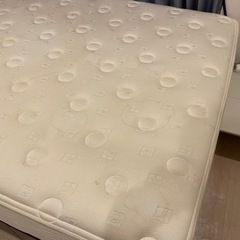 【高級】シモンズマットレス　ビューティーレスト　プレミアムクラス（フレーム付）ワイドダブルロング