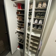 9月末まで　靴箱