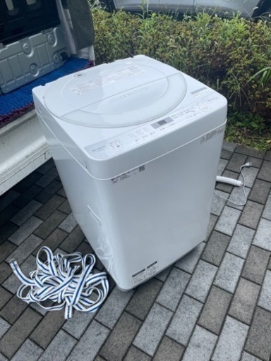 SHARP 洗濯機　2018年　6kg 埼玉、東京、千葉配達します
