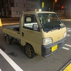【ネット決済・配送可】ホンダ　アクティ　2WD エアコン付　5MT