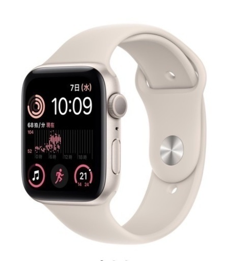 Apple Watch SE(GPSモデル) 40mmゴールドアルミニウムケース