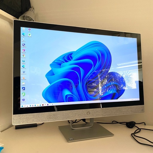 一体型PC HP Pavilion 27-r079jp  27インチqhd タッチパネル美品