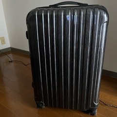 スーツケース　グレー　中型　中古品