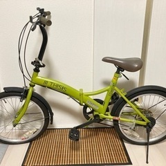 【取引中】折りたたみ式自転車
