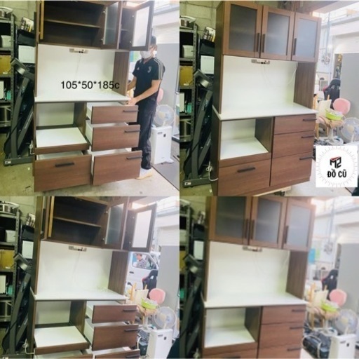 食器棚 キッチンボード110 レンジ台