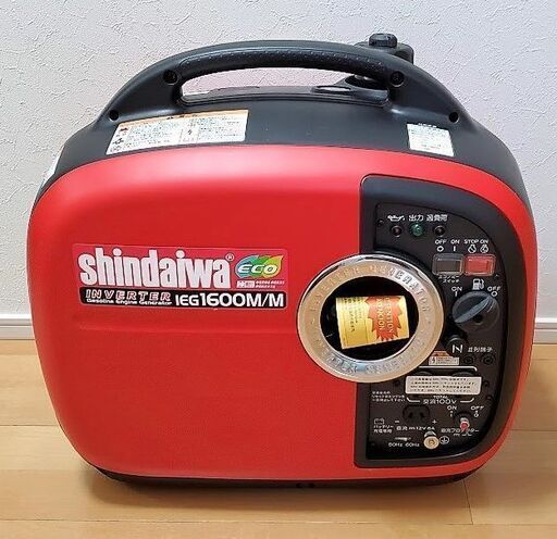 新品未使用】携帯用発電機 IEG1600M-Y シンダイワ shindaiwa 株式会社