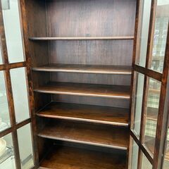 蝦夷民芸　書棚90　食器棚　有限会社えぞ民芸家具製作所　サイズ記載