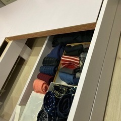 【フレーム・マットレスセット】ダブルベッド 収納付 差し上げます