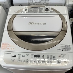 「安心の6ヶ月保証付！！【TOSHIBA(東芝)】取りに来れる方限定！全自動洗濯機売ります！」 