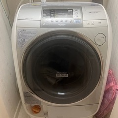HITACHI 洗濯機　ドラム式