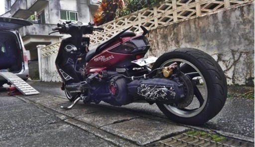 シグナス500　カスタム車両　エンジンスワップ